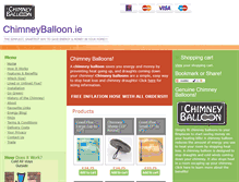 Tablet Screenshot of chimneyballoon.ie