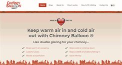 Desktop Screenshot of chimneyballoon.co.uk
